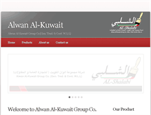 Tablet Screenshot of alwanalkuwait.net
